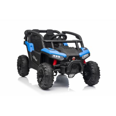 Masinuta electrica pentru copii Nichiduta Buggy 4WD Sports Blue 12V,cu telecomanda 2.4G,usi cu deschidere,2 motoare,lumini led,roti robuste,slow start,mp3usb