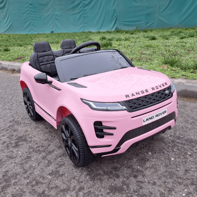 Masinuta electrica pentru copii Range Rover EVOQUE 12V 100W (RRE99) Roz - Autokids.ro