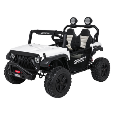 Masinuta electrica pentru copii SUV ALL TERRAIN 24V 800W 4x4 (3568) Alb - Autokids.ro