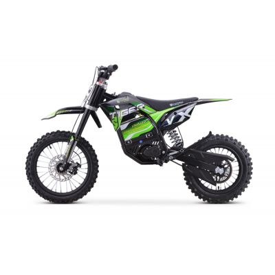 Motocicleta electrica Nitro Tiger VX DLX  2000W 14 12 60V 15.6Ah Lithiu ION, culoare verde
