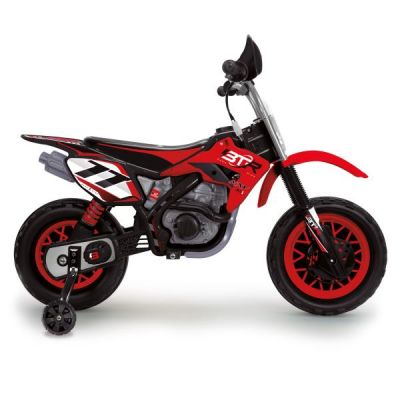 Motocicleta electrica pentru copii Injusa Thunder Max VX, 12V, frana electrica, varsta 3 ani+