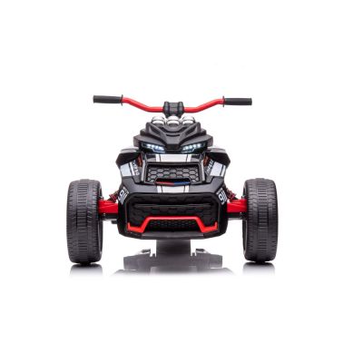 Motocicleta electrica pentru copii Nichiduta Spider Police cu roti EVA, acumulator 12V, lumini LED, pornire la buton, sezut ergonomic, manere antiderapante, display cu afisaj baterie, greutate admisa 30 kg