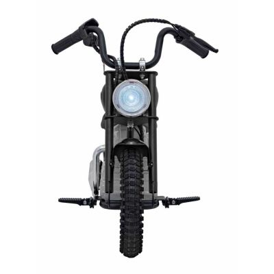 Motocicleta electrica pentru copii Speed Power Black, pornire la cheie, motor 250W, baterie 24V7Ah, roti pneumatice, scaun ergonomic din piele, lumina frontala LED, claxon, muzica preinstalata, pana la 80 kg