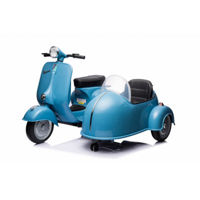 Scuter electric cu atasament Piaggio VESPA 150 VL1T 110W 12V 10Ah, culoare albastra