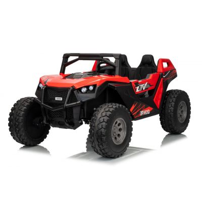 UTV electric pentru 2 copii Buggy XXL FAST EDITION cu viteza maxima 15km/h 500W 24V 4x4 (sx2929-fast) Rosu - Autokids.ro