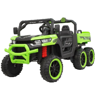 UTV electric pentru 2 copii Kinderauto X-Force 300W 24V premium, culoare verde