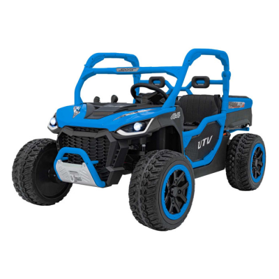 UTV electric pentru copii 2-8 ani cu 2 locuri Autokids Farmer Truck 24V 300W 4x4 Telecomanda 2.4 GHz Bluetooth roti eva buggy electric copii 307