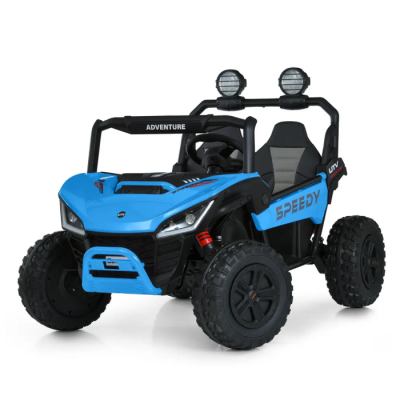 UTV electric pentru copii cu 2 locuri Buggy Speedy 4x4 24V 350W (3558) Albastru - Autokids.ro UTV electric pentru copii cu 2 locuri Buggy Speedy 4x4 24V 350W (3558) Albastru - Autokids.ro