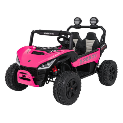 UTV electric pentru copii cu 2 locuri Buggy Speedy 4x4 24V 350W (3558) Roz - Autokids.ro UTV electric pentru copii cu 2 locuri Buggy Speedy 4x4 24V 350W (3558) Roz - Autokids.ro