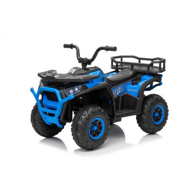 ATV electric pentru copii Mini Desert 12V 4x4 Albastru, telecomanda parentala, Bluetooth - Autokids.ro