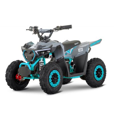 ATV electric pentru copii NITRO HULKI QUAD 1000W 36V, culoare albastra