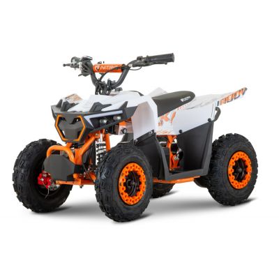 ATV electric pentru copii NITRO HULKI QUAD 1000W 36V, culoare portocalie