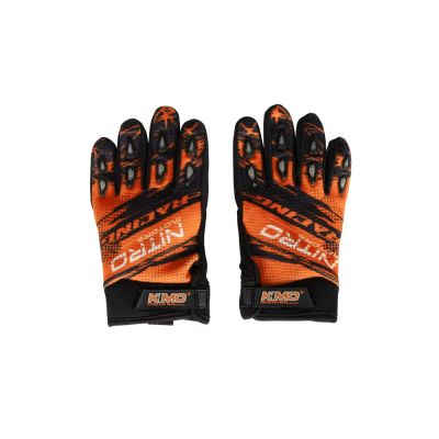 Manusi pentru copii KIMO Racing , culoare Portocaliu