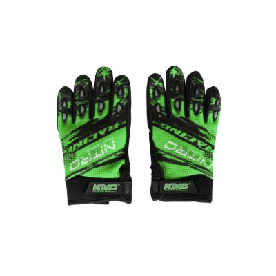 Manusi pentru copii KIMO Racing , culoare verde