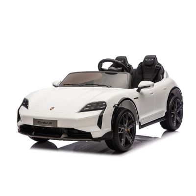 Masinuta cu Acumulatori Pinghu Porsche Taycan 12V Alb