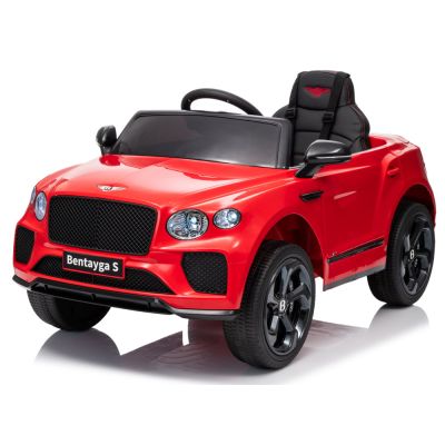 Masinuta electrica 4x4, pentru copii, Bentley Bentayga S 120W 12V premium, culoare Rosie