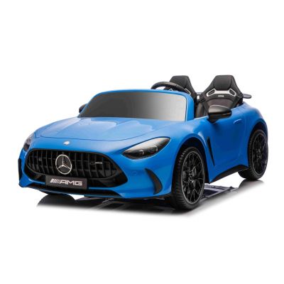 Masinuta electrica pentru copii 3-10 ani cu 2 locuri, Mercedes AMG GT63 NOU XXL 24V 800W 4x4 Albastru - Autokids.ro