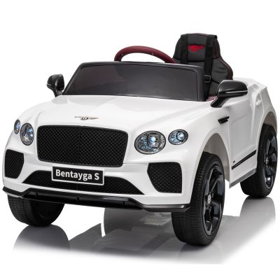 Masinuta electrica pentru copii Bentley Bentayga S, 4x4, 120W, 12V, echipare premium, alba