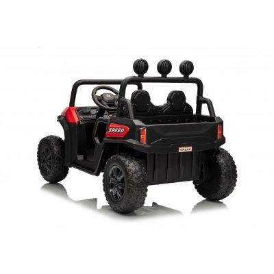 Masinuta electrica pentru copii Nichiduta UTV Red 4x4 cu telecomanda,acumulator 24V,lumini led,bara cu proiectoare