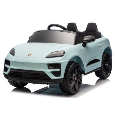 Masinuta electrica pentru copii, Porsche Macan 140W 12V, premium, culoare Albastra