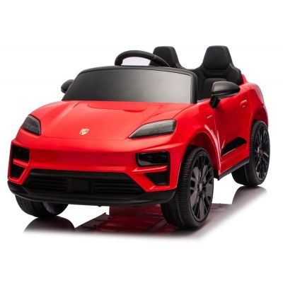 Masinuta electrica pentru copii, Porsche Macan 140W 12V, premium, culoare rosie