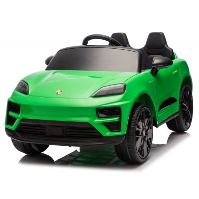 Masinuta electrica pentru copii, Porsche Macan 140W 12V, premium, culoare verde