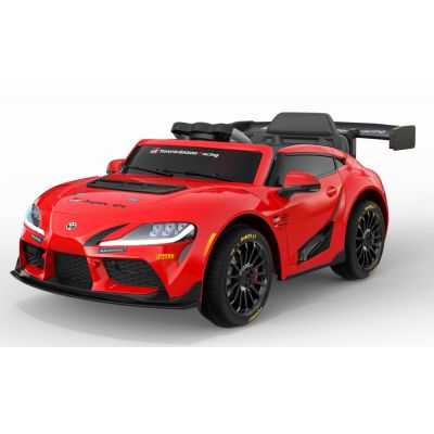 Masinuta electrica pentru copii, Toyota Supra GR 12V 90W, cu telecomanda, culoare rosie