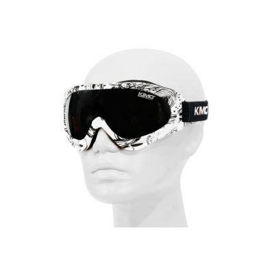 Ochelari de protectie Kimo Wear pentru copii,  culoare alb-negru