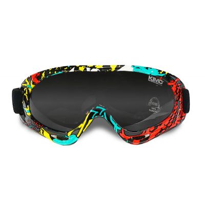Ochelari de protectie Kimo Wear pentru copii,  culoare galben-verde