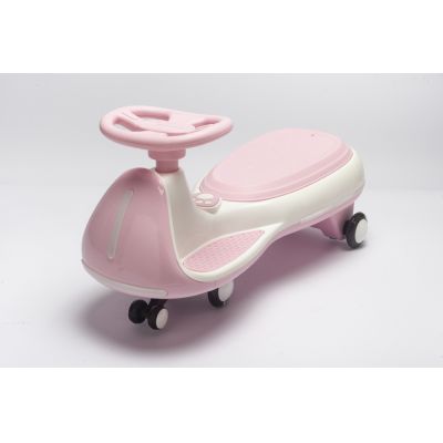 Placa electrica multifuctionala 2 in 1, pentru copii intre 3 si 7 ani, Kinderauto Wiggle CAR 360 12V 90W, culoare roz