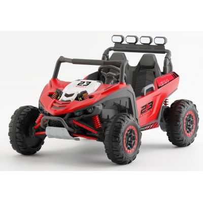 UTV electric pentru 2 copii Kinderauto Arrow Dune-Buggy 220W 12V, premium Rosu