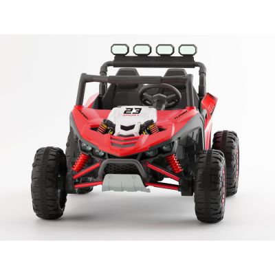 UTV electric pentru 2 copii Kinderauto Arrow Dune-Buggy 300W 24V, premium Rosu