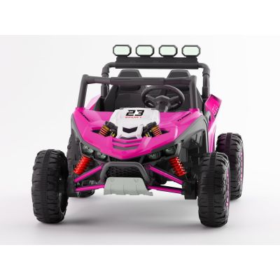 UTV electric pentru 2 copii Kinderauto Arrow Dune-Buggy 300W 24V, premium Roz