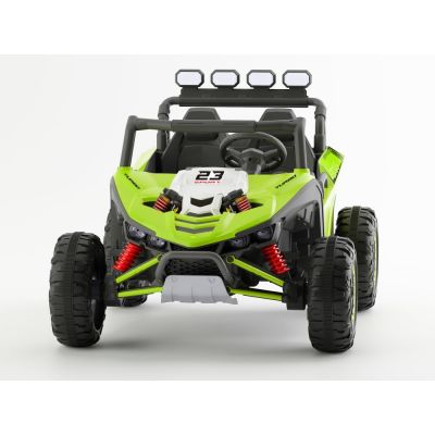 UTV electric pentru 2 copii Kinderauto Arrow Dune-Buggy 300W 24V, premium Verde