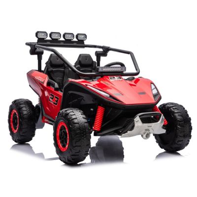 UTV electric pentru 2 copii Kinderauto Vector Dune-Buggy 220W 12V, premium Rosu