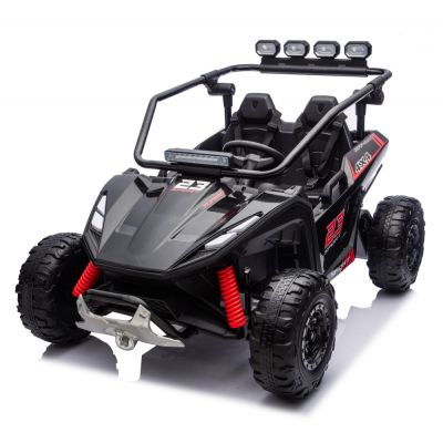 UTV electric pentru 2 copii Kinderauto Vector Dune-Buggy 300W 24V, premium Negru