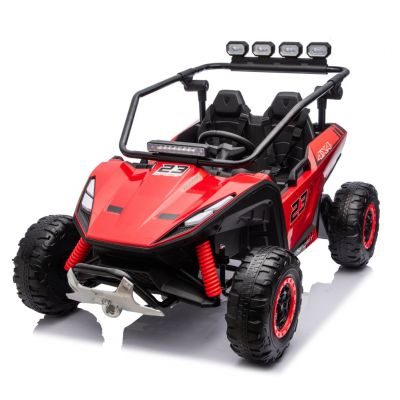 UTV electric pentru 2 copii Kinderauto Vector Dune-Buggy 300W 24V, premium Rosu