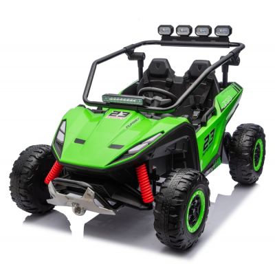 UTV electric pentru 2 copii Kinderauto Vector Dune-Buggy 300W 24V, premium Verde