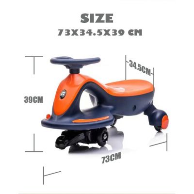 Vehicul electric tip PlasmaCar pentru copii Nichiduta, design sportiv fara pedale, volan ergonomic, cu baterie reincarcabila de 6V4.5AH, dimensiune 73 x 34.5 x 39 cm, pink  purple
